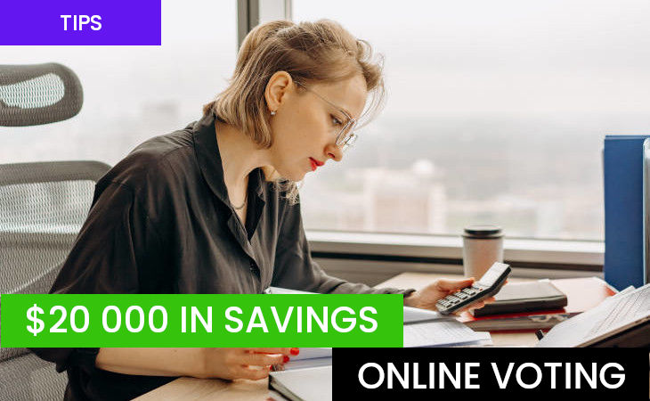 online_voting_savings Głosowania online dla firm, kompletne rozwiązanie